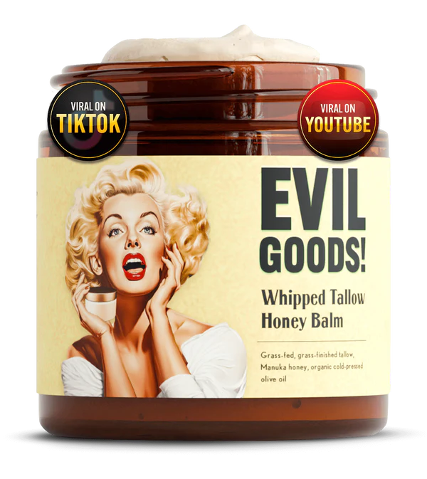 Evil Goods Balm Moisturizer for Skin, Face, Lips, Body