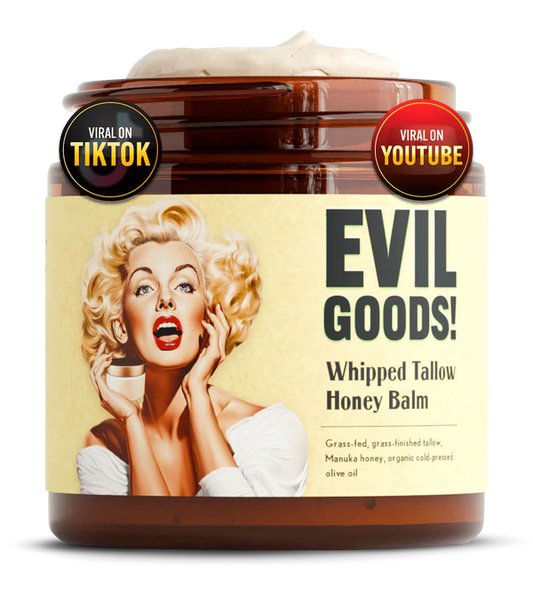 Evil Goods Balm Moisturizer for Skin, Face, Lips, Body
